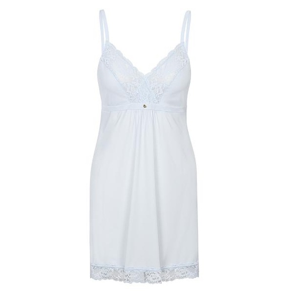 Essential Bodywear Charlee Lacy Chemise Heaven size LF - Picture 1 of 9